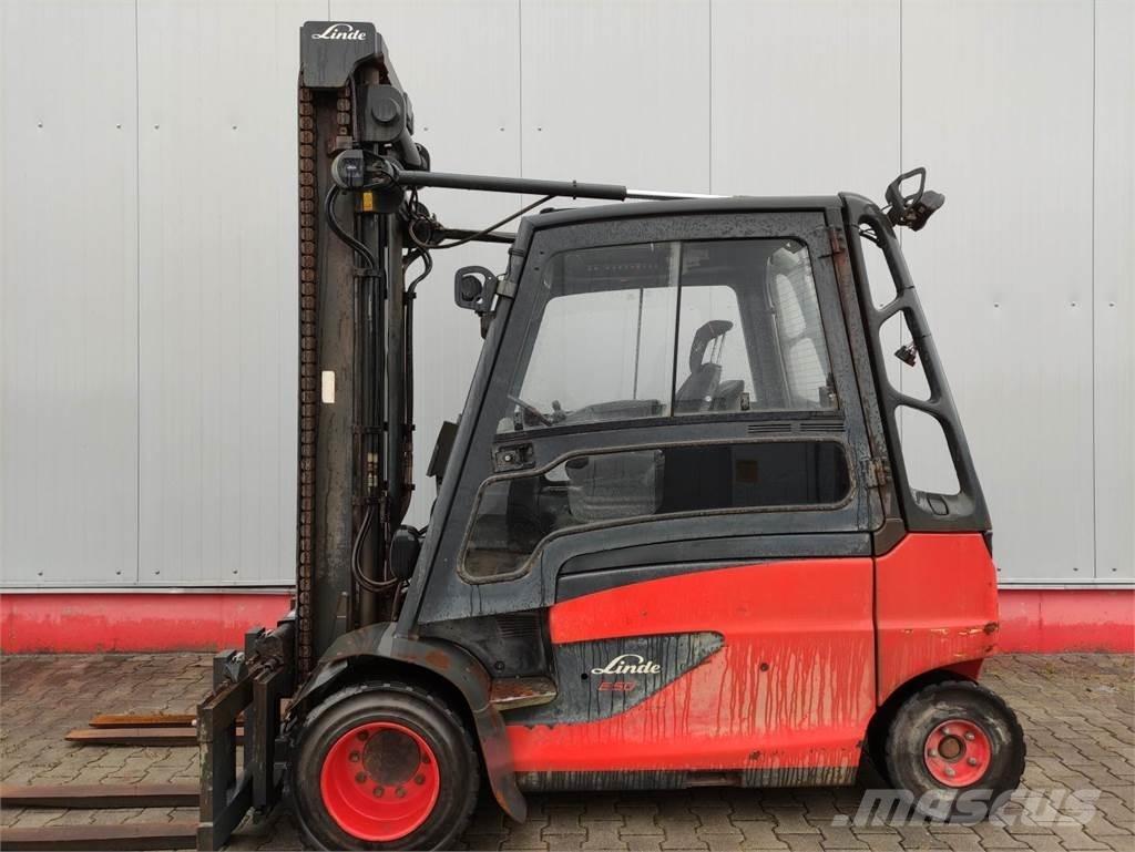 Linde E50HL-01-388 Ηλεκτρικά περονοφόρα ανυψωτικά κλαρκ
