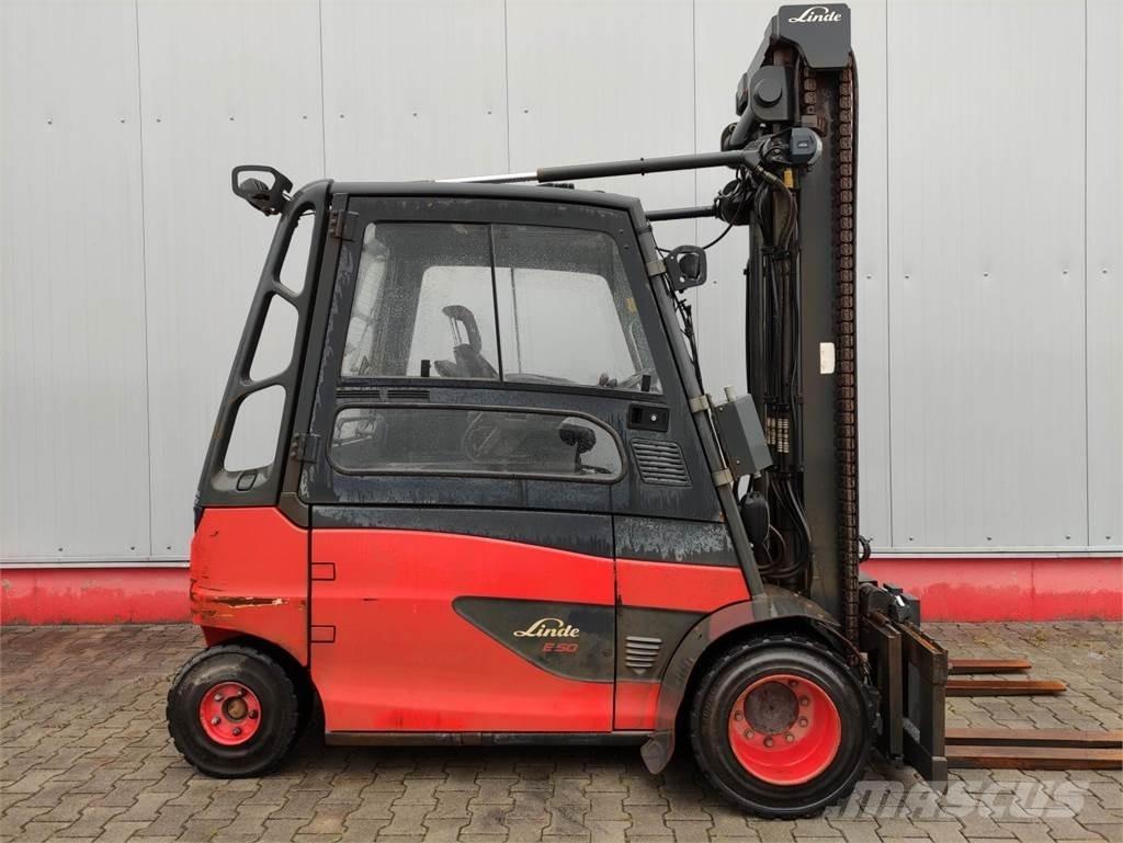 Linde E50HL-01-388 Ηλεκτρικά περονοφόρα ανυψωτικά κλαρκ