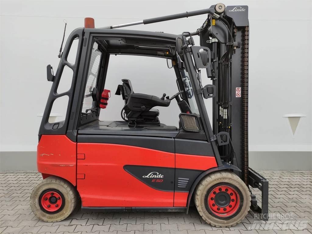 Linde E50HL-01-388 Ηλεκτρικά περονοφόρα ανυψωτικά κλαρκ