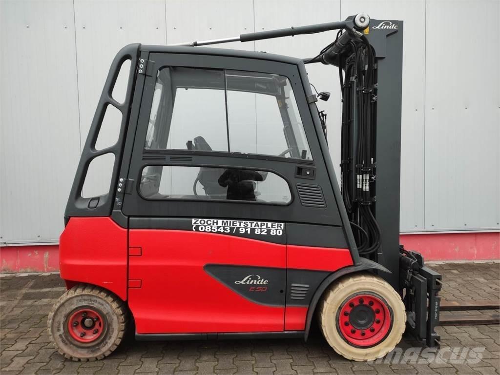 Linde E50HL-01-600 Ηλεκτρικά περονοφόρα ανυψωτικά κλαρκ