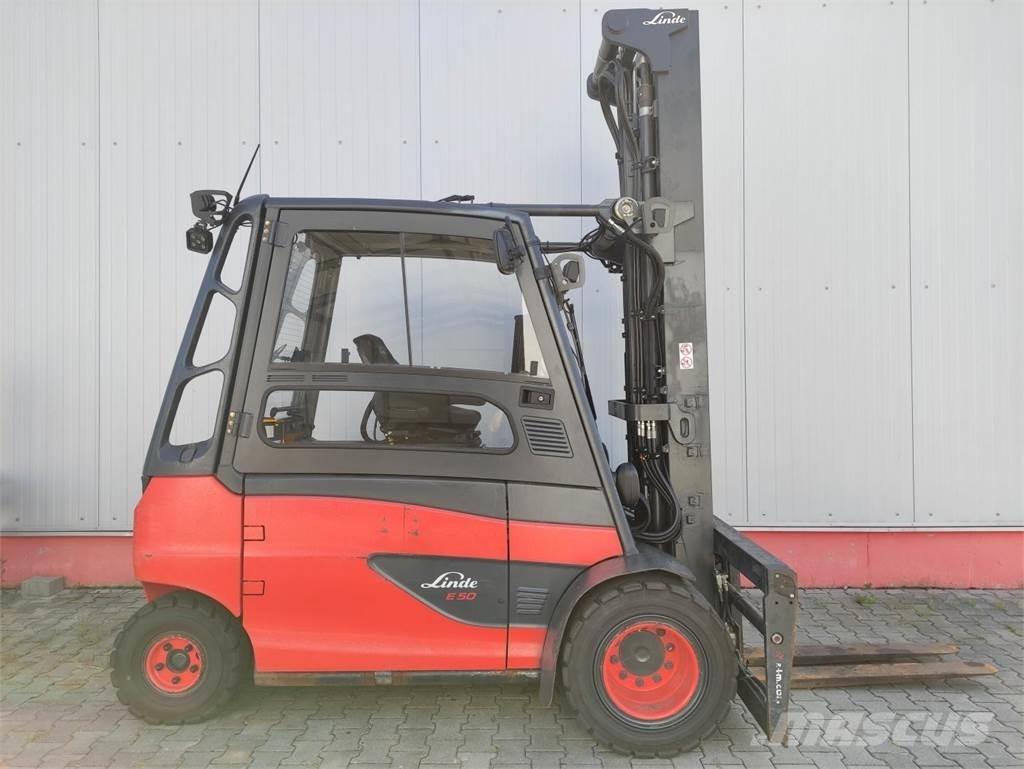 Linde E50HL-01/600-388 Ηλεκτρικά περονοφόρα ανυψωτικά κλαρκ