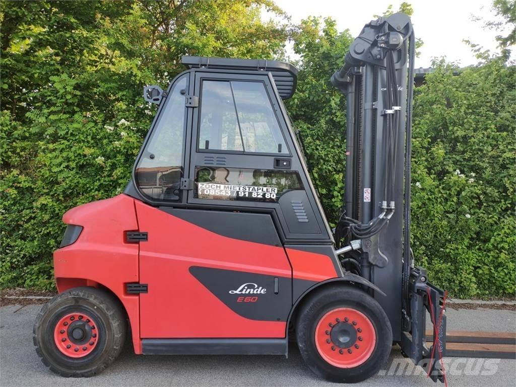 Linde E60-01-1279 Ηλεκτρικά περονοφόρα ανυψωτικά κλαρκ