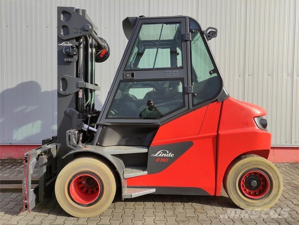 Linde E80-01-127 Ηλεκτρικά περονοφόρα ανυψωτικά κλαρκ