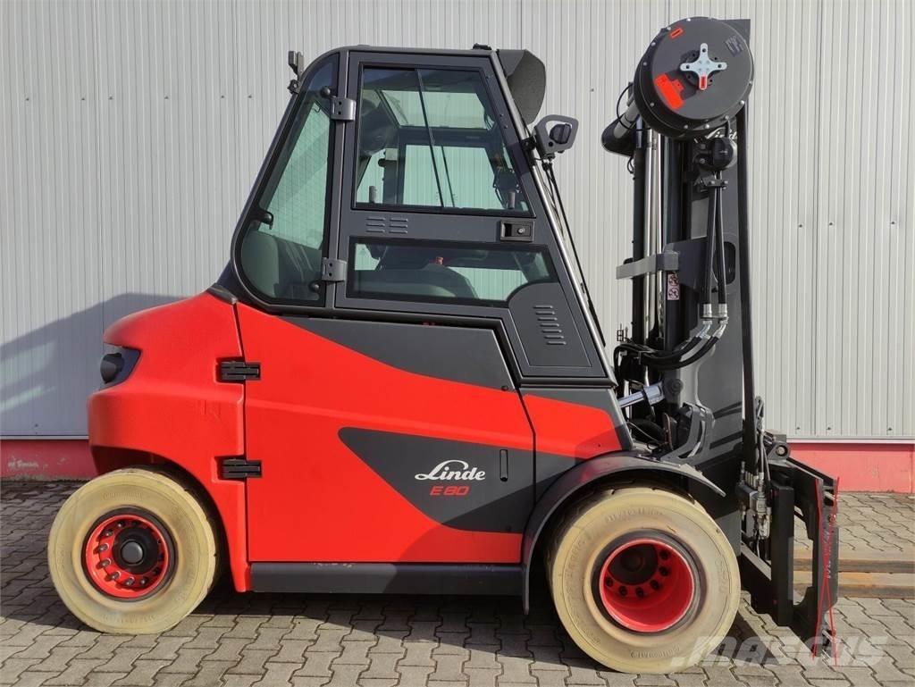 Linde E80-01-127 Ηλεκτρικά περονοφόρα ανυψωτικά κλαρκ