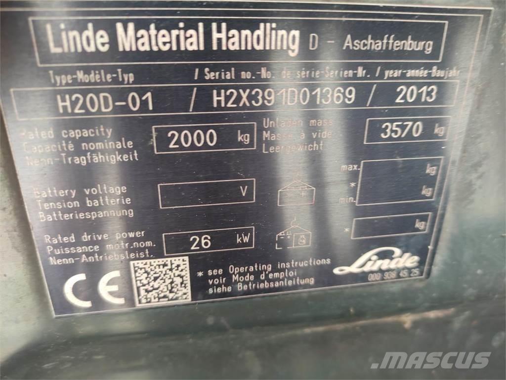 Linde H20D-01-391 Πετρελαιοκίνητα Κλαρκ