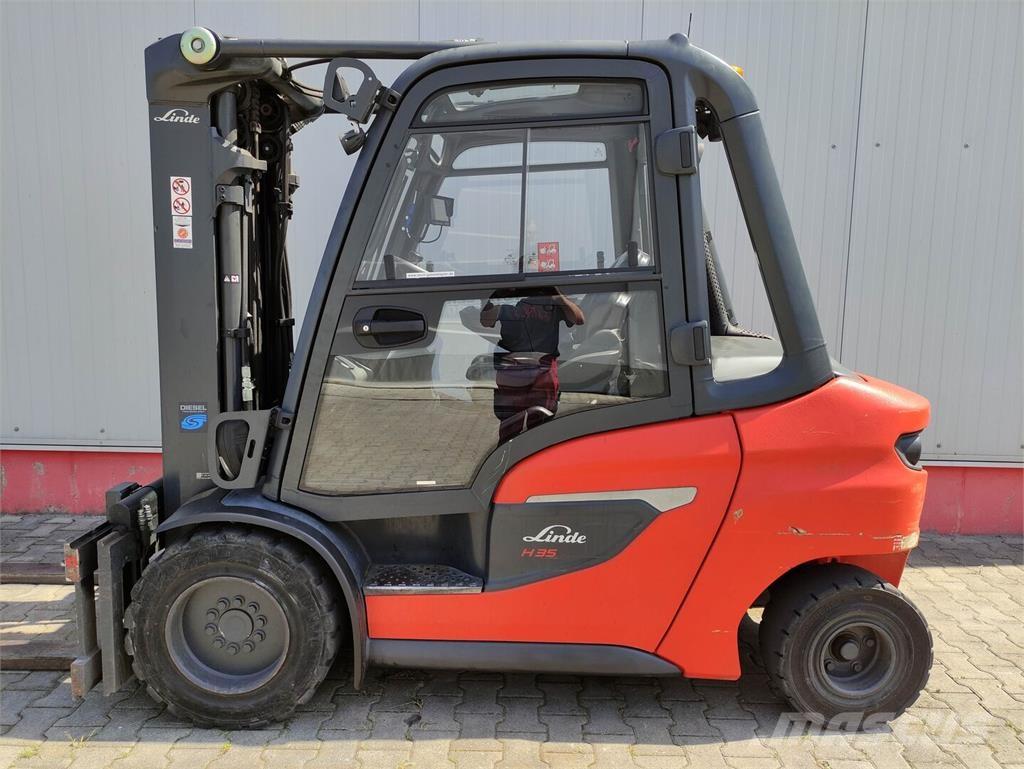 Linde H35D-01-1202 Πετρελαιοκίνητα Κλαρκ