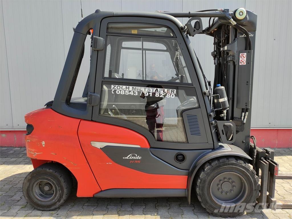 Linde H35D-01-1202 Πετρελαιοκίνητα Κλαρκ