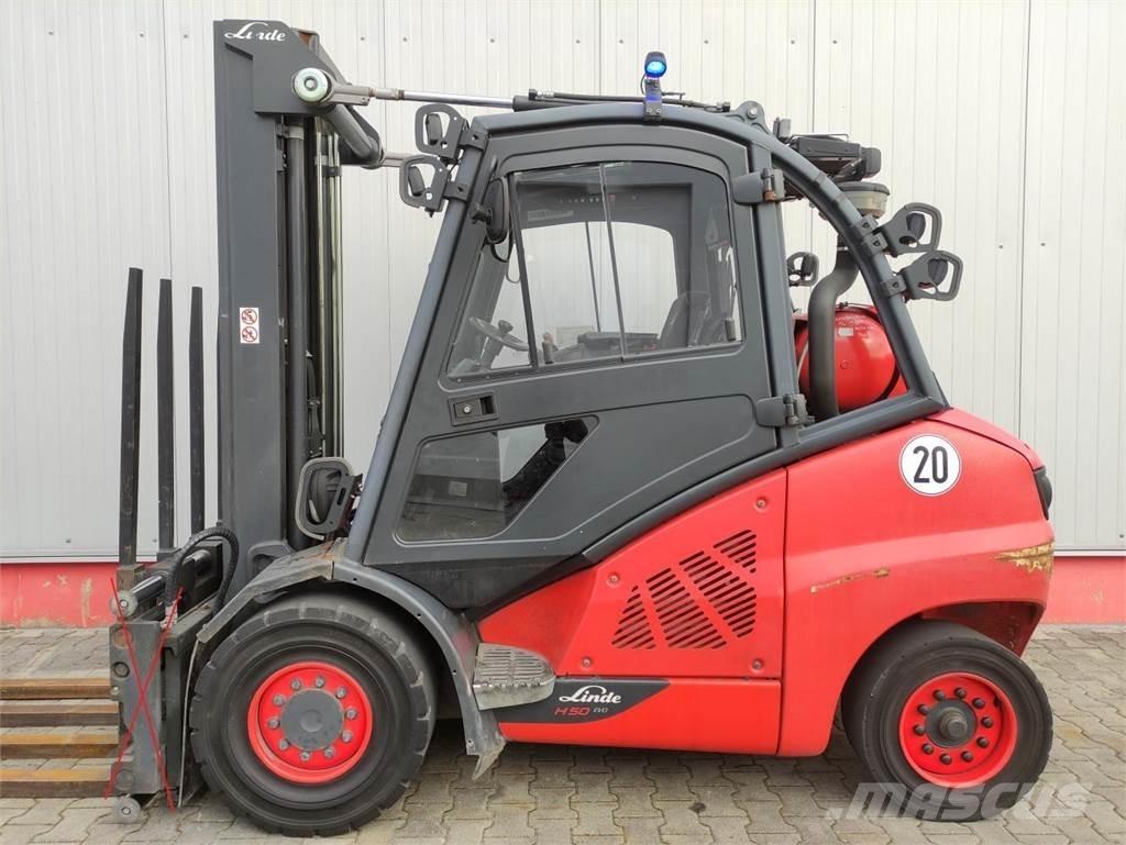 Linde H50T-02-394 EVO Περονοφόρα ανυψωτικά κλαρκ με φυσικό αέριο LPG