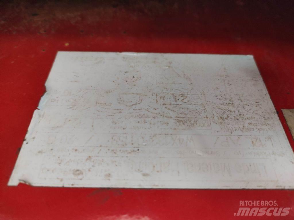 Linde L12LAPi Παλετοφόρα πεζού χειριστή με ιστό