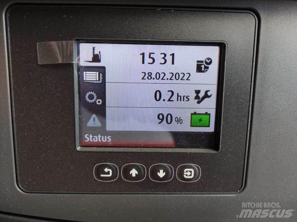 Linde L14i-1173 Παλετοφόρα πεζού χειριστή με ιστό