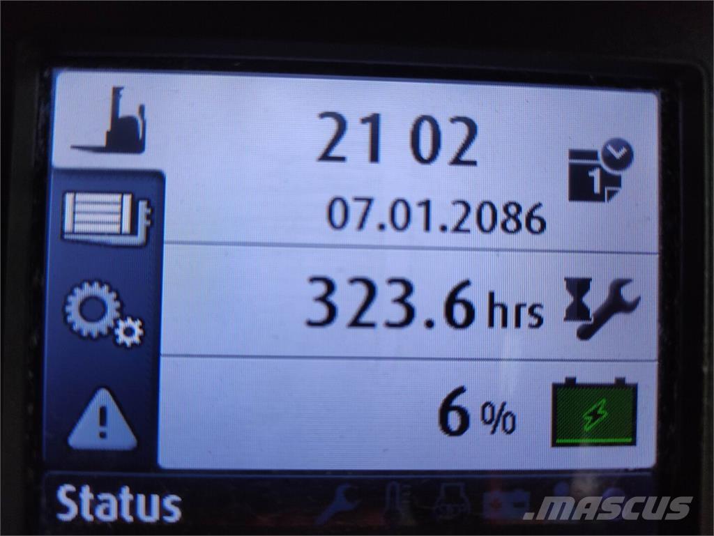 Linde L14i-1173 Παλετοφόρα πεζού χειριστή με ιστό