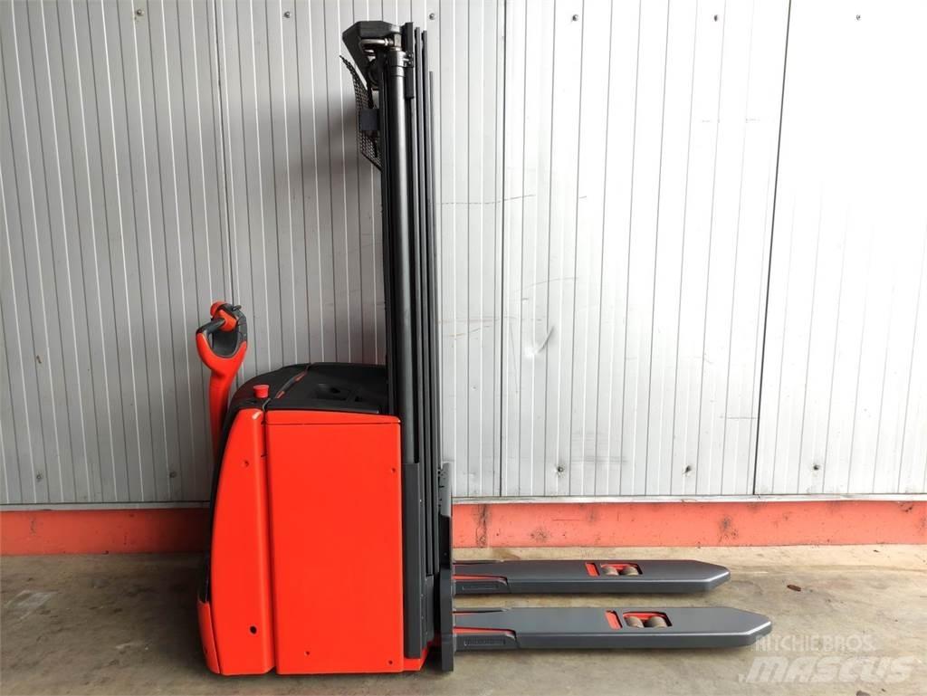 Linde L16-1173 Παλετοφόρα πεζού χειριστή με ιστό