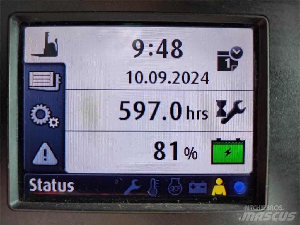 Linde L16-1173 Παλετοφόρα πεζού χειριστή με ιστό