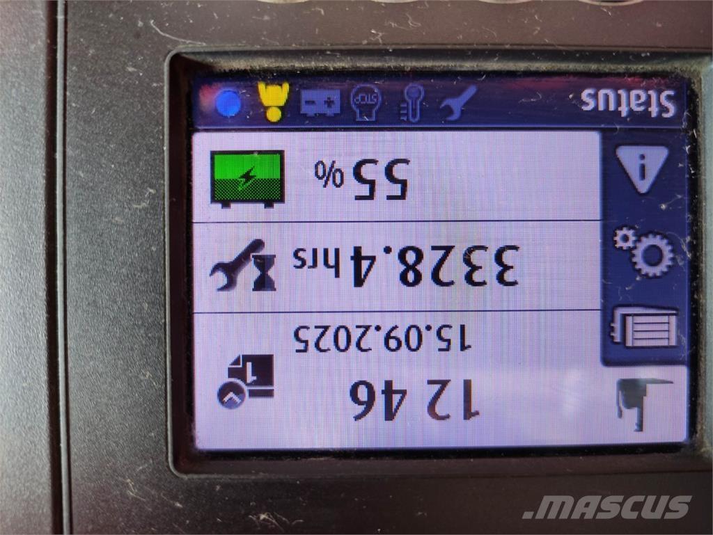 Linde L16-1173 Παλετοφόρα πεζού χειριστή με ιστό