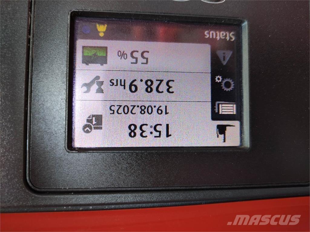 Linde L16-1173 (LACK NEU) Παλετοφόρα πεζού χειριστή με ιστό
