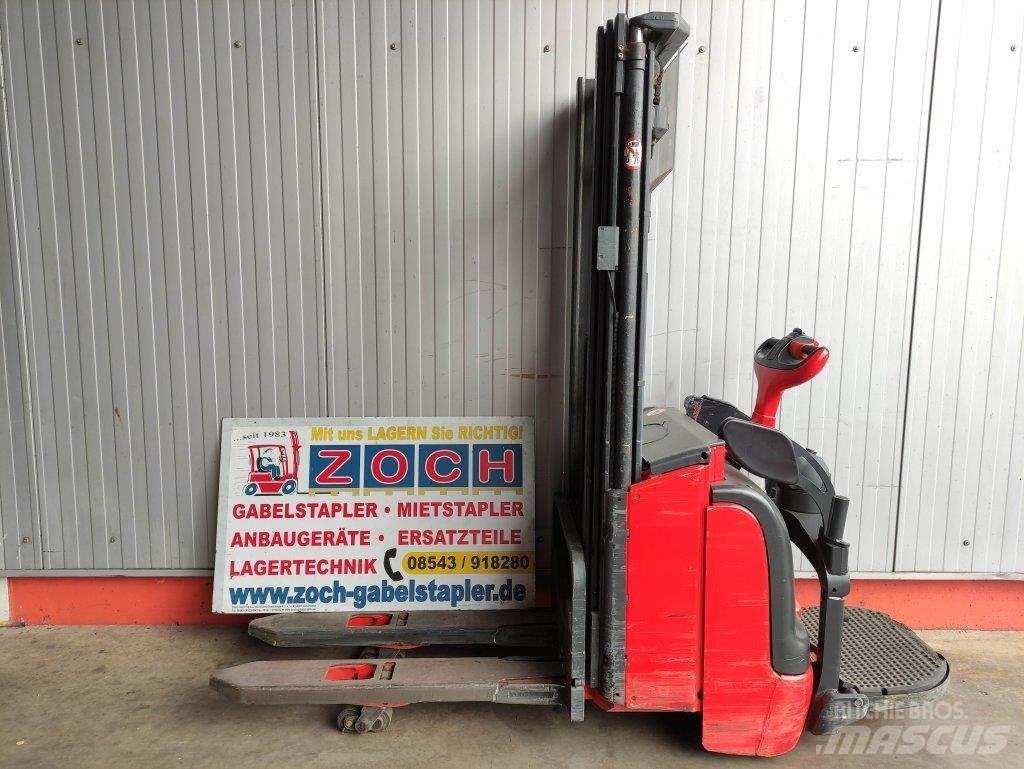 Linde L16-372-APi Παλετοφόρα πεζού χειριστή με ιστό