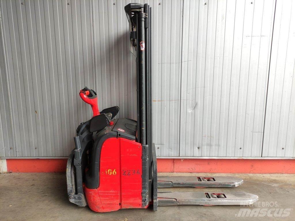 Linde L16-372-APi Παλετοφόρα πεζού χειριστή με ιστό