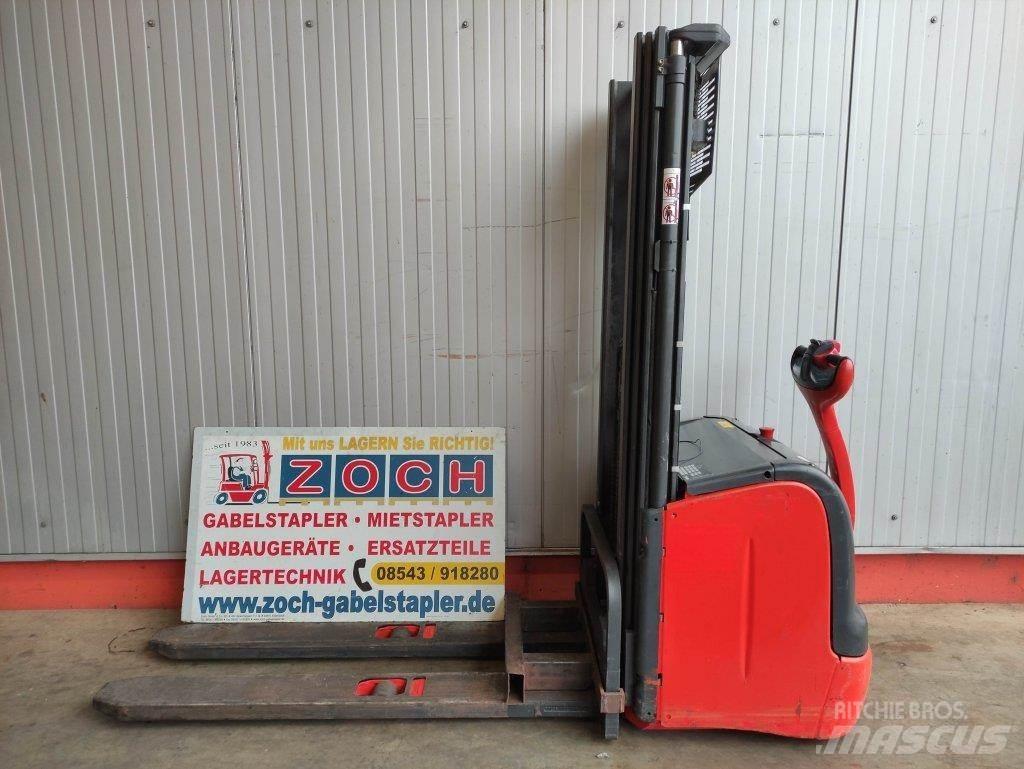 Linde L16-372 (LACK NEU) Παλετοφόρα πεζού χειριστή με ιστό