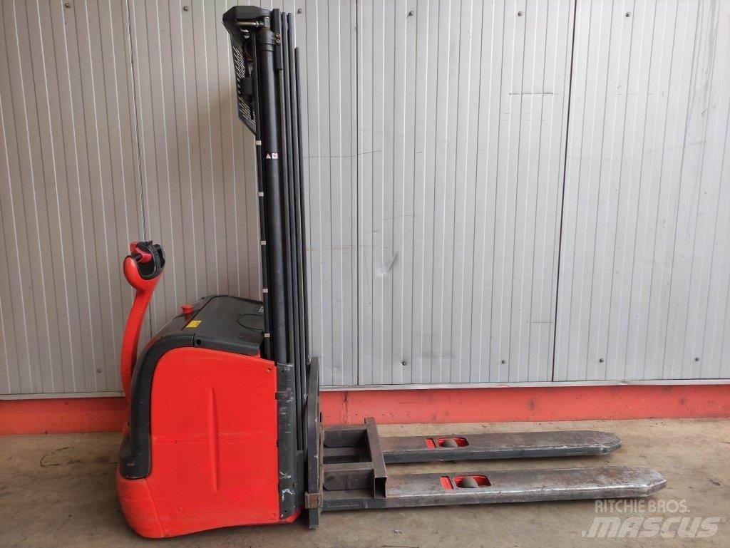 Linde L16-372 (LACK NEU) Παλετοφόρα πεζού χειριστή με ιστό