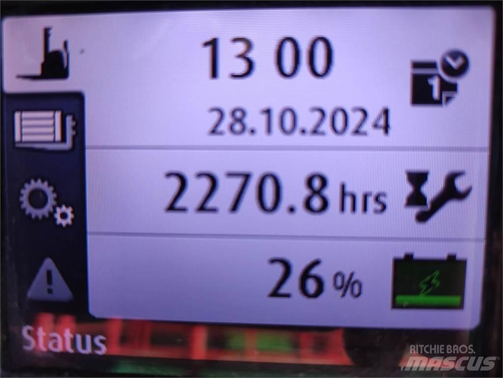 Linde L20-1173 Παλετοφόρα πεζού χειριστή με ιστό