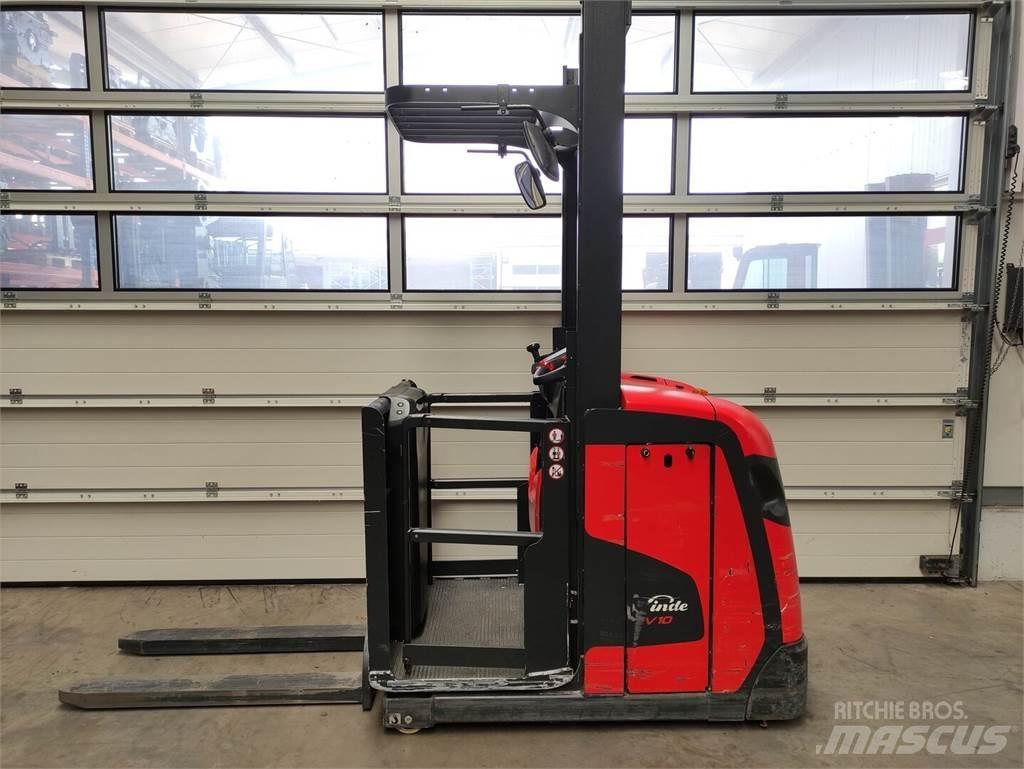 Linde V10-02 Περονοφόρο ανυψωτικό συλλογής παραγγελιών μεγάλου ύψους