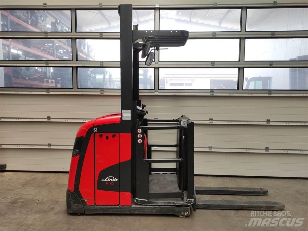 Linde V10-02 Περονοφόρο ανυψωτικό συλλογής παραγγελιών μεγάλου ύψους