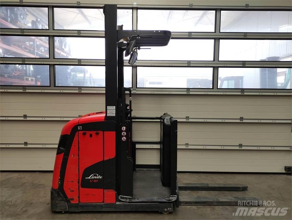 Linde V10-02 Περονοφόρο ανυψωτικό συλλογής παραγγελιών μεγάλου ύψους