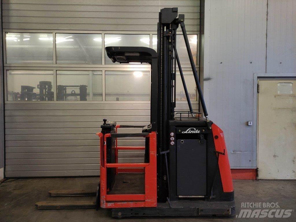 Linde V11 Περονοφόρο ανυψωτικό συλλογής παραγγελιών μεγάλου ύψους