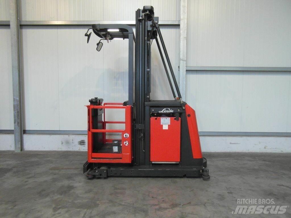 Linde V12 Περονοφόρο ανυψωτικό συλλογής παραγγελιών μεγάλου ύψους