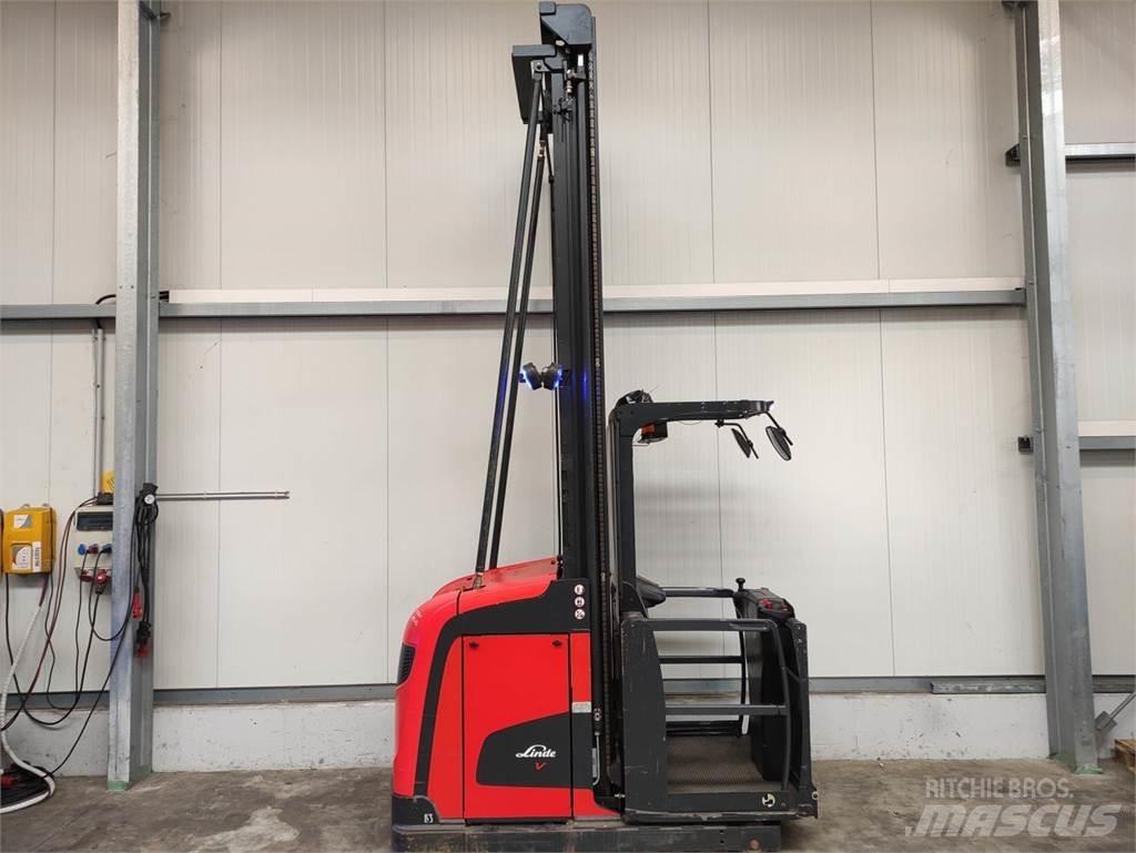 Linde V12 Περονοφόρο ανυψωτικό συλλογής παραγγελιών μεγάλου ύψους