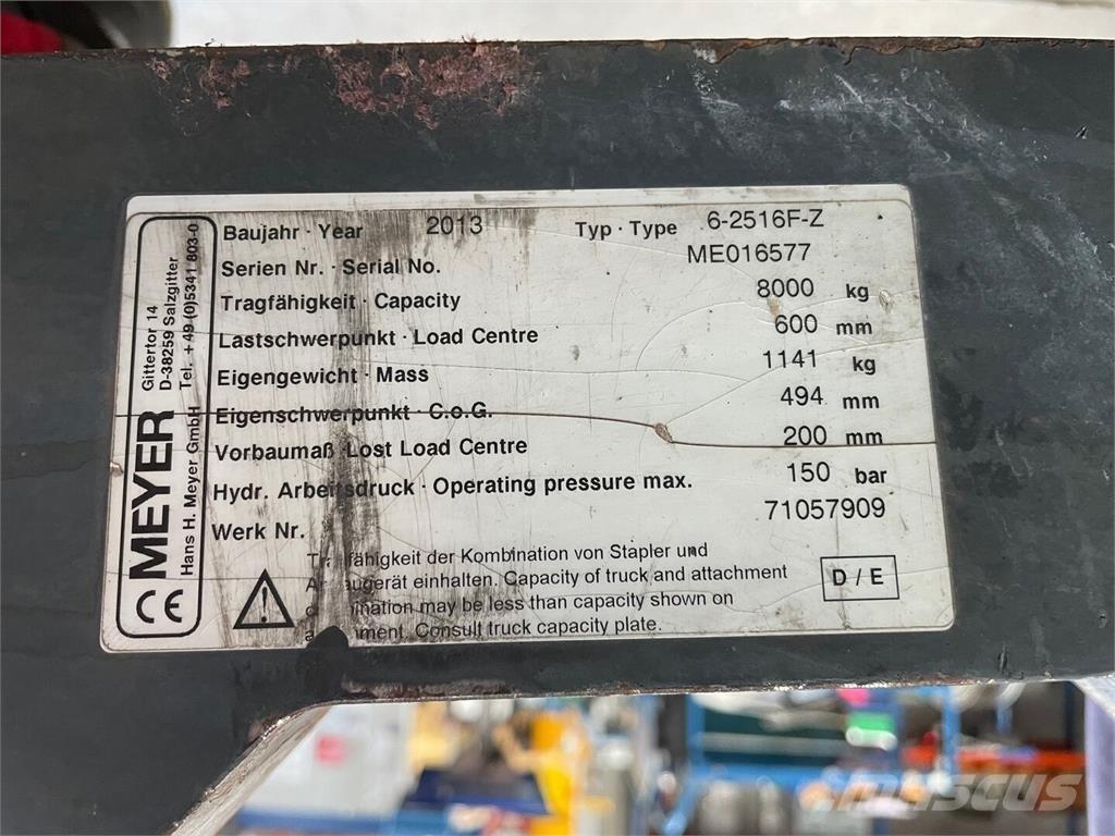 Meyer 6-2516577 Χειρισμός Υλικών - Άλλα