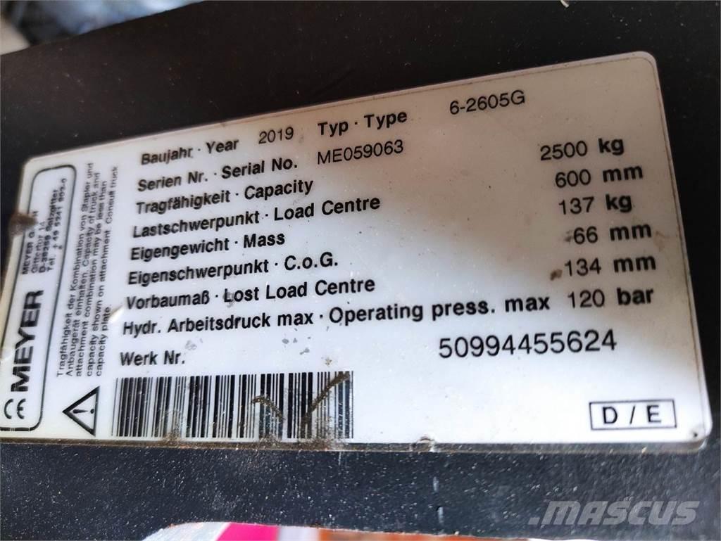 Meyer 6-2605G Χειρισμός Υλικών - Άλλα
