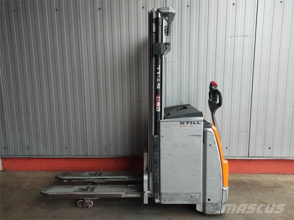 Still EXV 16i Παλετοφόρα πεζού χειριστή με ιστό