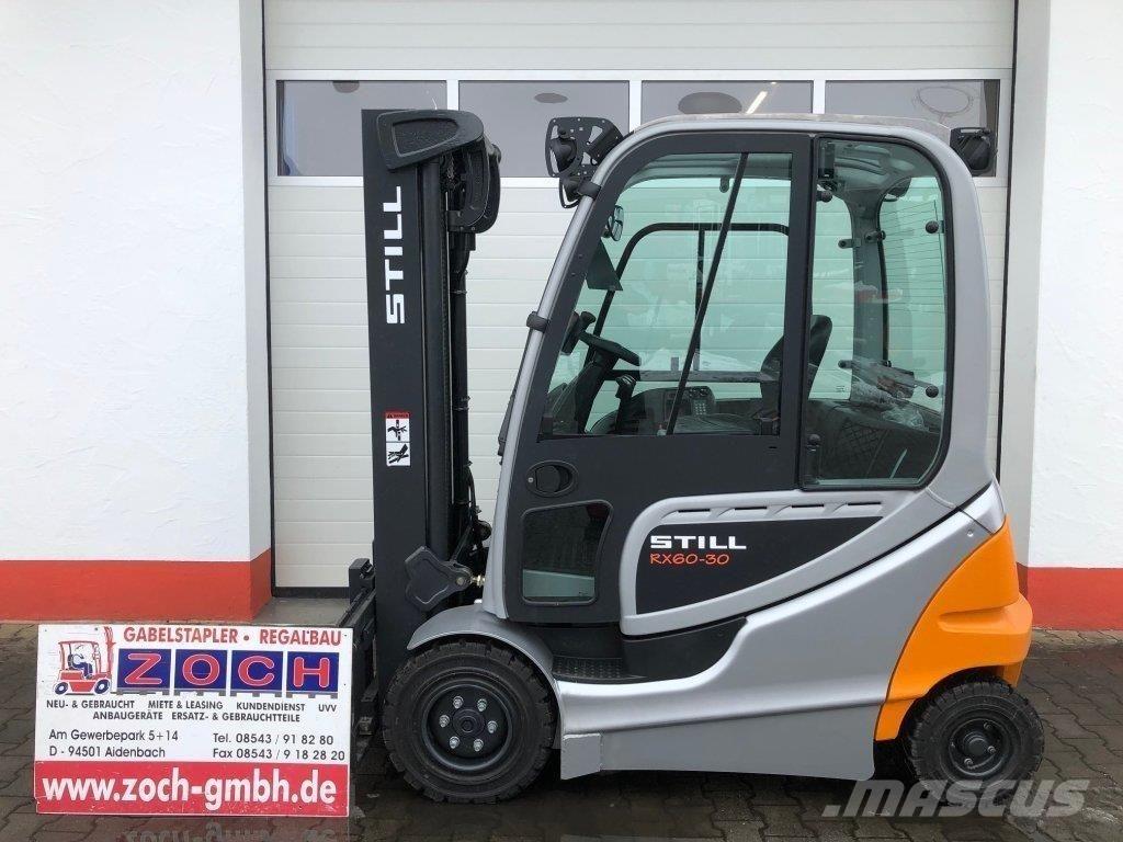 Still RX60-30 Ηλεκτρικά περονοφόρα ανυψωτικά κλαρκ