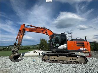 Hitachi ZX190LC-6 Tracked excavator w/ 2 buckets, tilt and
