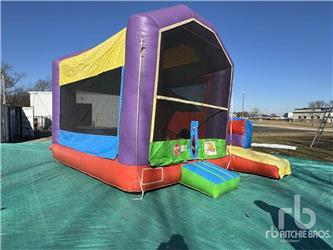  Inflatable Wacky Bounce House w ...