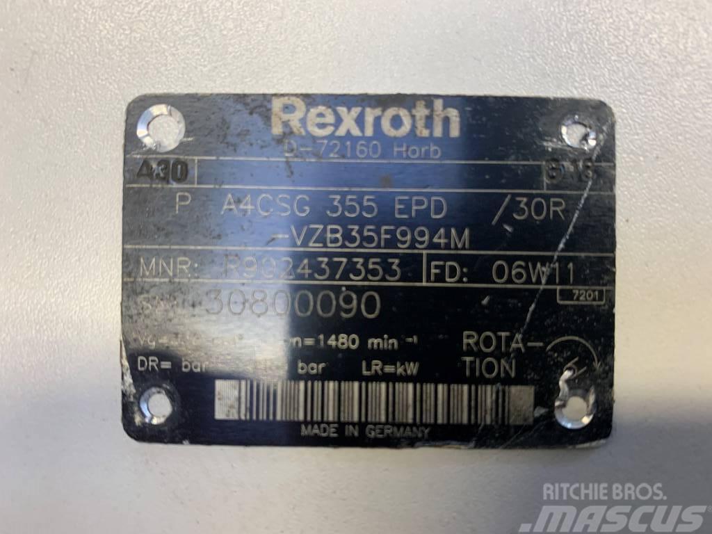 Rexroth A4CSG355 Υδραυλικά