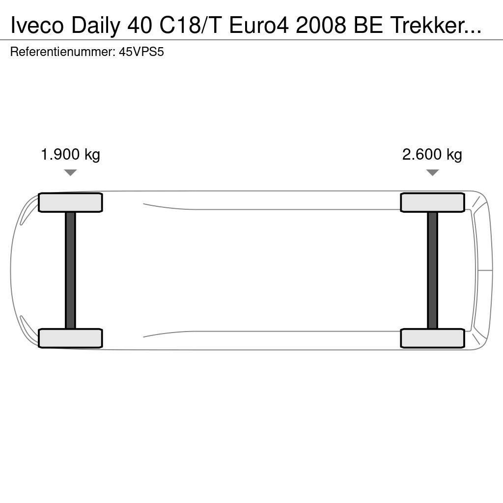 Iveco Daily 40 C18/T Euro4 2008 BE Trekker Alle inruil m Άλλα Vans