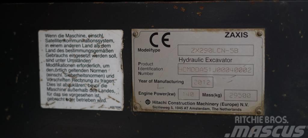 Hitachi ZX 290 LC N-5 Εκσκαφείς με ερπύστριες