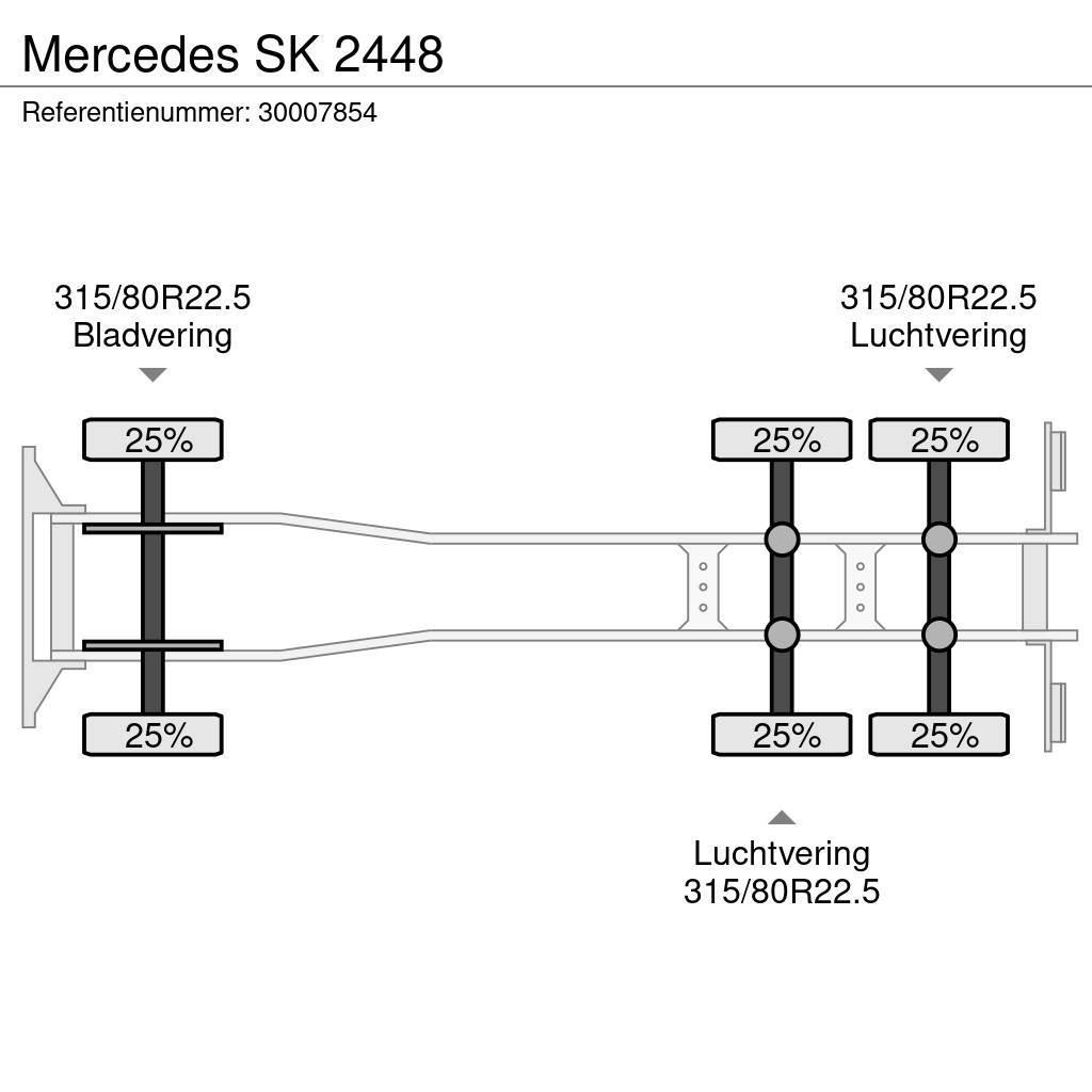 Mercedes-Benz SK 2448 Φορτηγά Kαρότσα με ανοιγόμενα πλαϊνά