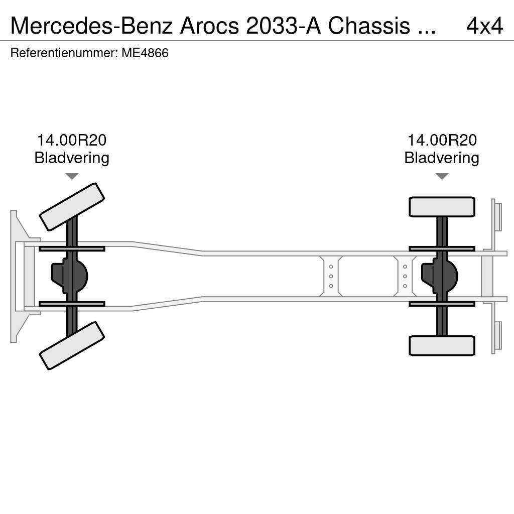 Mercedes-Benz Arocs 2033-A Chassis Cabin (2 units) Φορτηγά Σασί