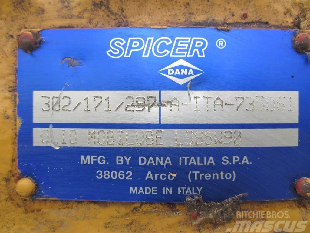 Spicer Dana 302/171/297 - Axle/Achse/As Άξονες