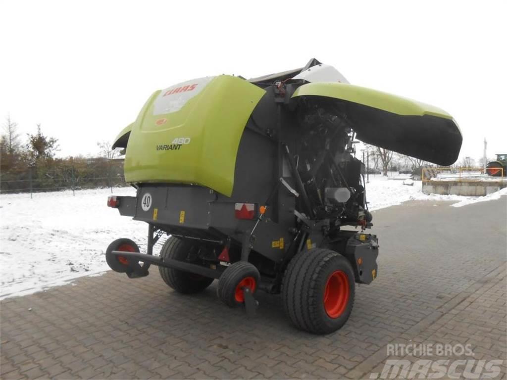 CLAAS Variant 480 RC Pro Πρέσες κυλινδρικών δεμάτων
