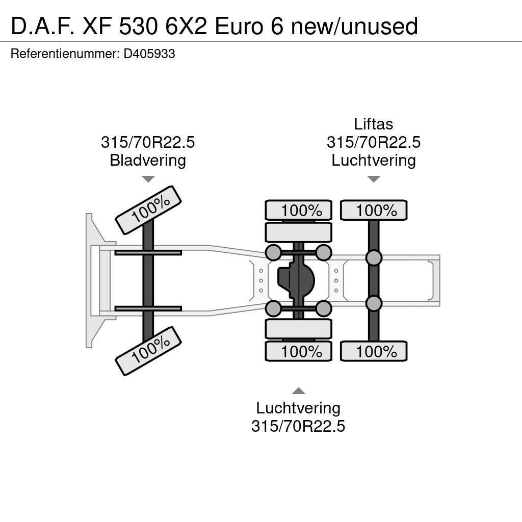DAF XF 530 6X2 Euro 6 new/unused Τράκτορες