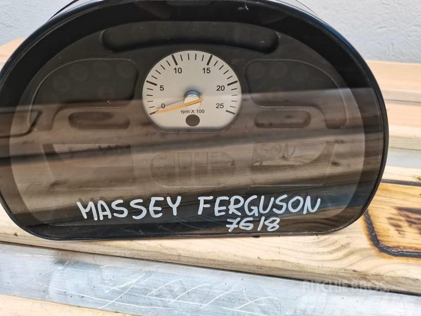 Massey Ferguson 7620 {hour meter A3 4353089 M92} Καμπίνες και εσωτερικό