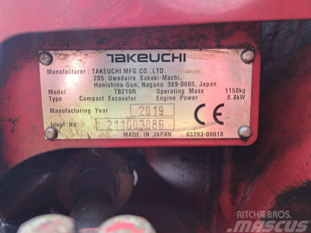 Takeuchi TB210R Εκσκαφάκι (διαβολάκι) < 7t