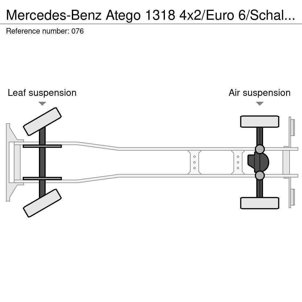 Mercedes-Benz Atego 1318 4x2/Euro 6/Schaltung/Klima/1218 Φορτηγά Σασί