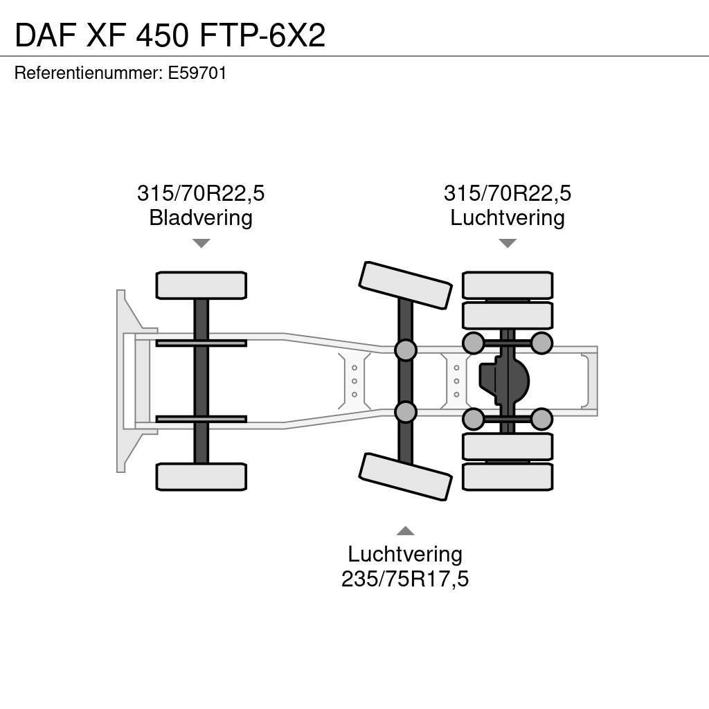 DAF XF 450 FTP-6X2 Τράκτορες