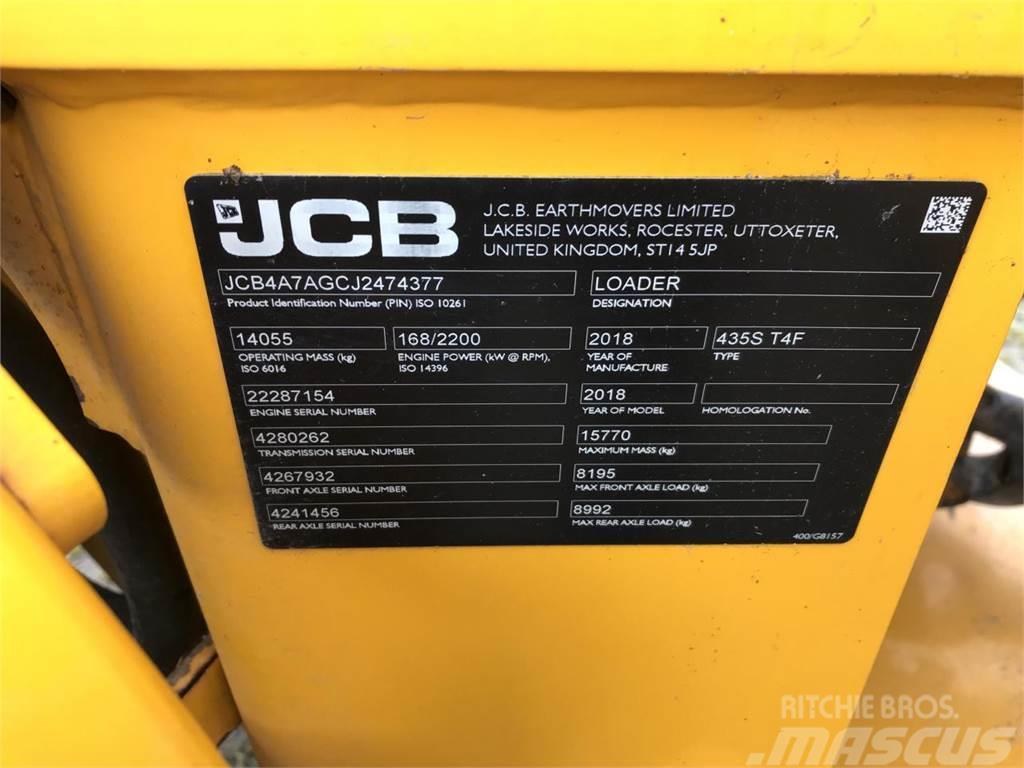 JCB 435S T4F PB Φορτωτές με λάστιχα (Τροχοφόροι)