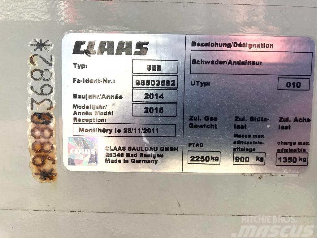 CLAAS Liner 2900 Αναμοχλευτήρες